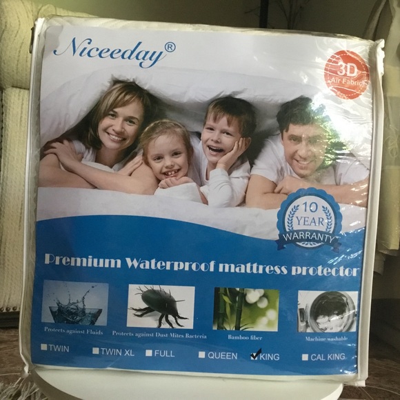 Other - NEW in Package Premium Waterproof Mattress Protector Pad, King Size